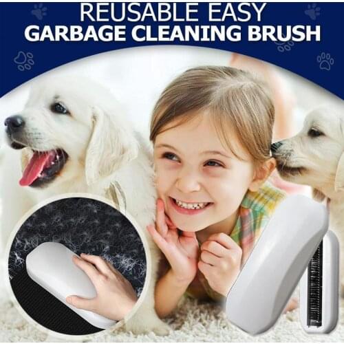 Multifunctional Bed Brush Floor Dust Removal Handheld Cleaning Brush for Pets Clothes Household xqmg Household Cleaning Tools