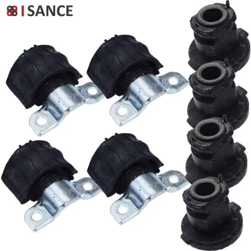 Front Sway Stabilizer Bar Steering Arm Rack Mount Bushing + Bracket For Mercedes-Benz W164 X164 W251 GL320 GL350 GL450 GL550