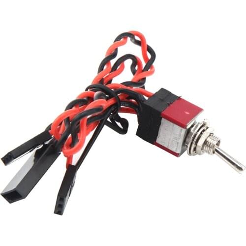 Switch Connector Power-off Switch Single-double Toggle Buttons For RC Model Airplane