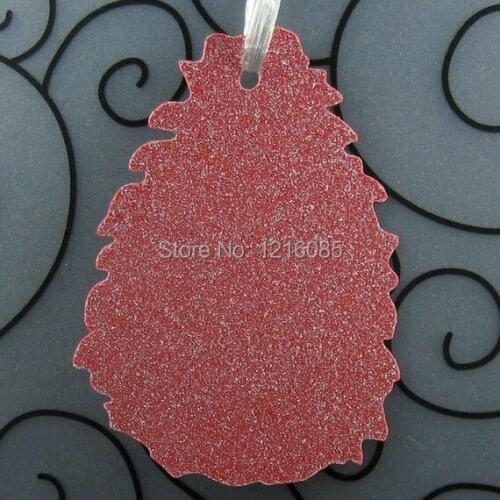 Pine Cone Wish Tree Tag Blank Favor Tags Blank Thank You Tags for Confirmation, wedding birthday party Favor Tags