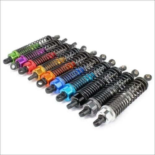 RCAWD Oil Adjustable 98mm Long Shock Absorber Damper For Rc Car 1/10 Crawler Upgraded Hop-Up Parts HSP HPI Alloy Aluminum