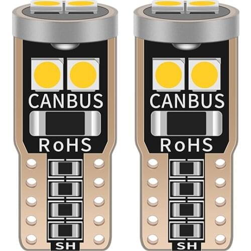 10pcs T10 W5W Led Bulb Car Interior Light For Nissan Qashqai J10 J11 X-Trail t31 t32 kicks Tiida Pathfinder Murano Note Juke