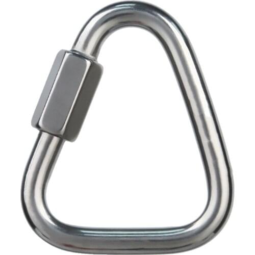 Triangle Connecting Ring Used for Mountain Rescue Tower Operation and Ski Easier for Hauling Big Load High Hardness T4MF