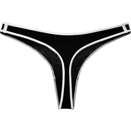 New Style Women Thong Panties Sexy Low Waist Underwear Breathable Fitness Sports Briefs Traceless Cotton Shorts for Ladies 184