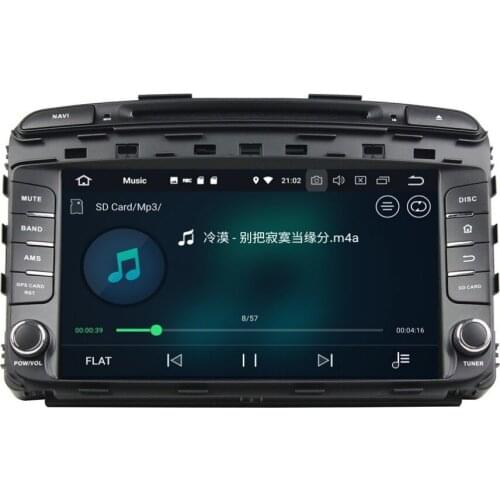 9" Android 8.0 Car Stereo Radio DVD GPS Multimedia Navigation for Kia Sorento 2015 2016 4GB RAM Bluetooth 3G/4G WIFI Mirror-link