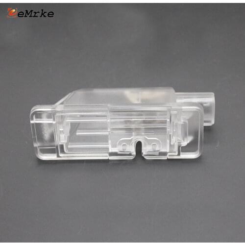 EEMRKE Car Rearview Camera Bracket Mount License Plate Light Housing for Nissan Sunny Versa Sedan Almera Sedan N18 2020