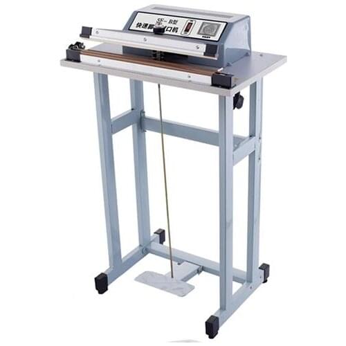 Free shipping SF-300 foot foot plastic bag sealing machine aluminum foil bag sealing heat shrinkable film sealing machine