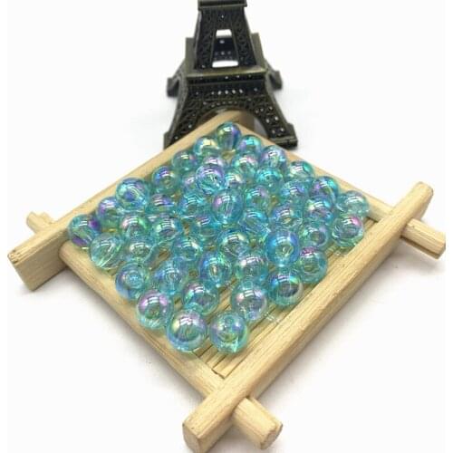 New 8mm 50pcs AB Round Spacer Loose Beads DIY Jewelry Making Necklace Bracelet Earring Accessories#10