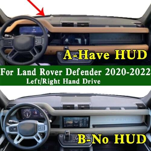 Fits Range Land Rover Defender 110 90 P400 L663 2020 2021 2022 Dashmat Dashboard Cover Protective Pad Dash Mat Carpet Ornaments