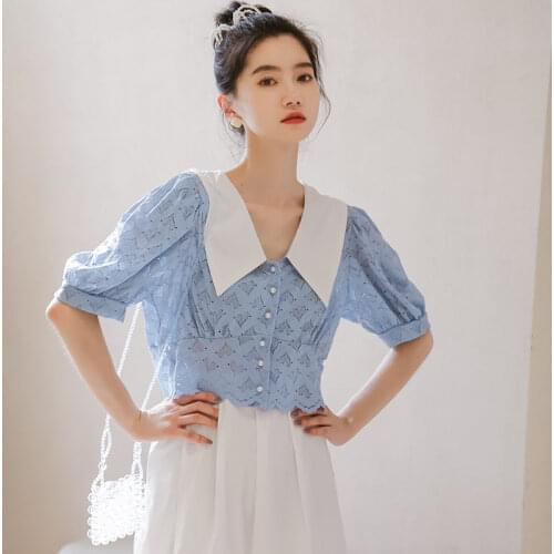 Кружевные блузки HIKOSAKA China At AliExpress