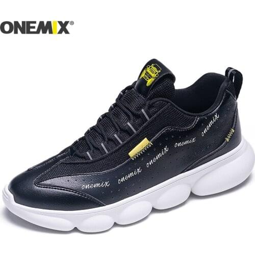 ONEMIX New Road Running Shoes Men Fashion Sport Shoes Men Tennis Shoes Men Outdoor Sneakers Men Light Jogging Shoes Men 350BOOTS