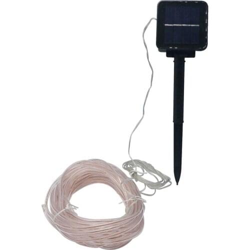 SZYOUMY 2017 2018 BEST Selling 100 LEDs Solar Power Rope Lights Waterproof Outdoor Portable Light Decoration for Christmas