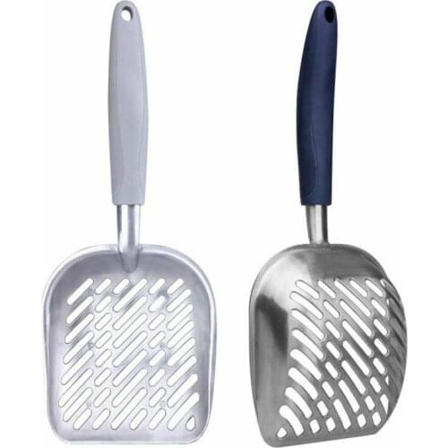 Pet Cat dog Metal Litter Scoop Shovel Kitty Sand Waste Cleaning Useful New