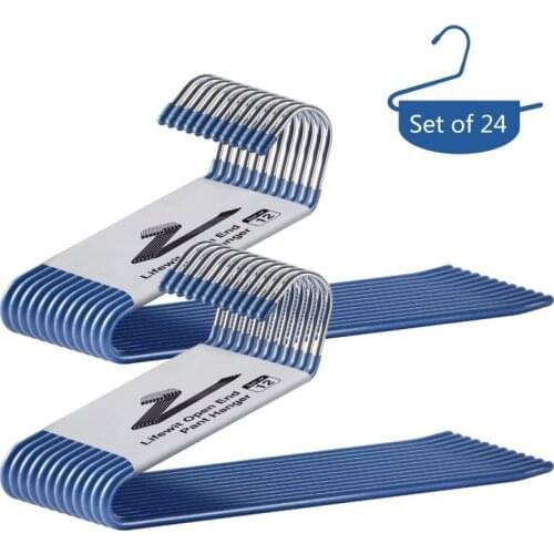 Non-slip immersion trouser rack S-shaped multi-layer metal windproof hanger pants clip