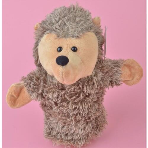 New Animal Hand Puppet Hedgehog Plush Toys Baby Educational Hand Puppets Cartoon Pretend Telling Story Doll for Children Kids