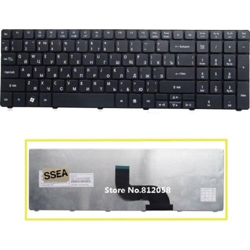 SSEA New RU Keyboard for Acer Aspire 5336 5410 5532 5252 5536 5536G 5738 5740 5714 5810 5810T 7735 7551 laptop Russian Keyboard