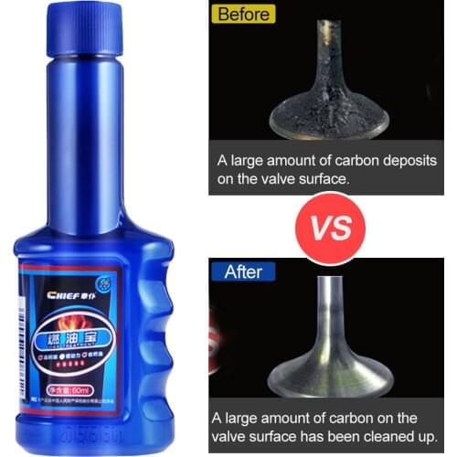 60ML Fuel Gasoline Fuel Injector Cleaner Car System Petrol Saver Save Gas Oil Additive Restore Saving Fuel Clear Carbon Deposit