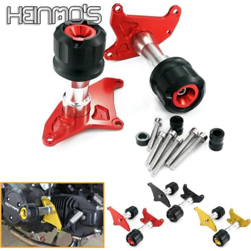 MSX 125 Accessories For Honda Grom MSX125 2013 2014 2015 2016 2017 2018 2019 Motorcycle Engine Sliders Anti-Crashed Pad Ball