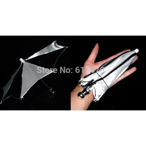 Super Mini Magic Umbrella( 21cm,red-white/black-white/rainbow) Magic Tricks Stage Close Up Magia Illusion Gimmick Props Magica