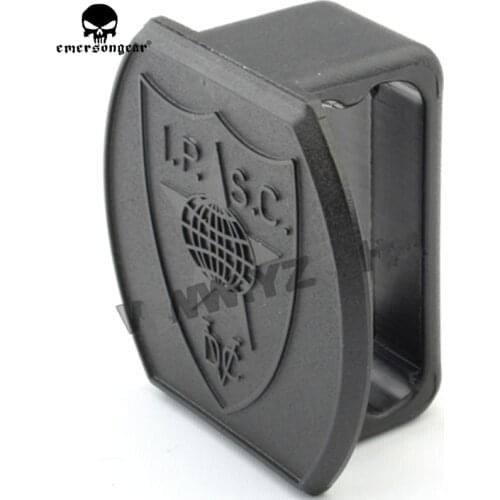 Tactical BELT HEAD IPSC Special Shooting clip Support Adjustable Emersongear Paintball Molle Army Emerson Accessories BLACK