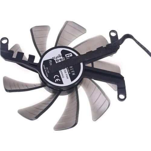 2pcs 85mm 4Pin Cooler Fan for Galax GeForce GTX 1660 RTX 2060 2070 Graphics Card K3KE