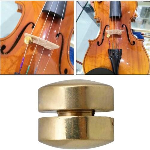 Gold Brass Cello Wolf Tone Violin Wolf Tone Mute Suppressor Tube