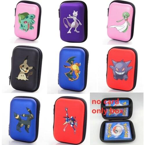 Album Pokemon Cards Holder Card Holder Pikachu Gengar Book Holder Notebook Pokemon Card Binder Case Top Loaded List 50 Capacity