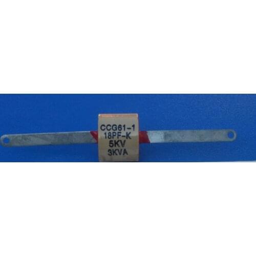 CCG61-1 18P/PF/K/II 5KV 3KVA high frequency machine high frequency high voltage high power ceramic dielectric capacitor