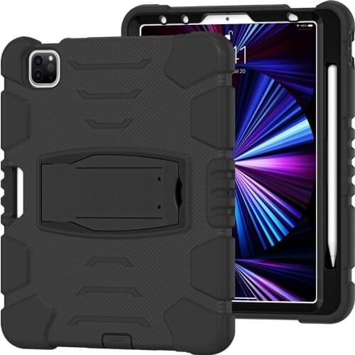 For iPad Pro 11 2018 2019 2021 Case Shockproof Armor Rugged Duty Tablet Case For iPad Por12.9 2021 Case For iPad Air4 10.9 Cover