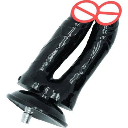7.5" Double dildo Anal vaginal plug for vibrator sex Machine Dildos Anal Sex realistic penis Product toys for woman adult toys