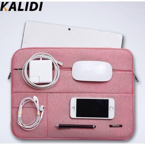 KALIDI !!Clearance!! Fashion Simple Laptop Bag Solid Laptop Case Unisexual Neutral Handbag High Quality Spot Laptop Sleeve