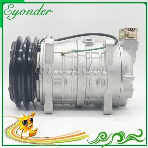 A/C Compressor Cooling Pump 12V or 24V Zexel TM16 TM-16 TM15 HD for Universal freezer truck Mini Bus Freightliner FS65 FC70 FL50