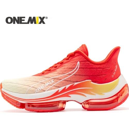 ONEMIX Original 2021 New Style Running Shoes for Men Air Cushioning Sneakers Breathable Mesh Summer Female Sports Walking Shoes