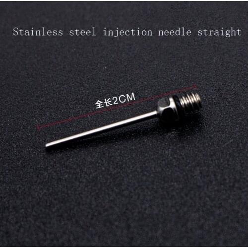 Super-milk handle ophthalmic injection suction needle straight elbow super-milk stainless steel