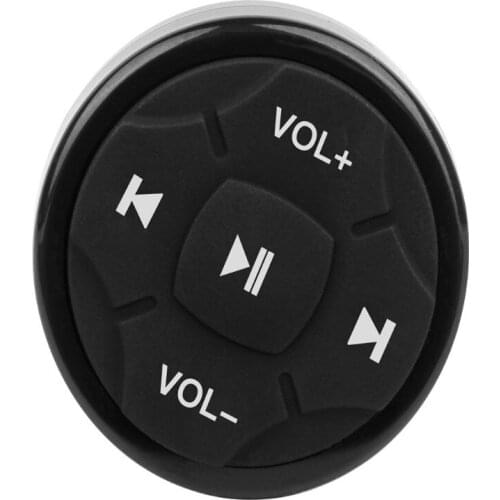 Universal Car Steering Wheel Wireless Bluetooth Remote Control Media Button