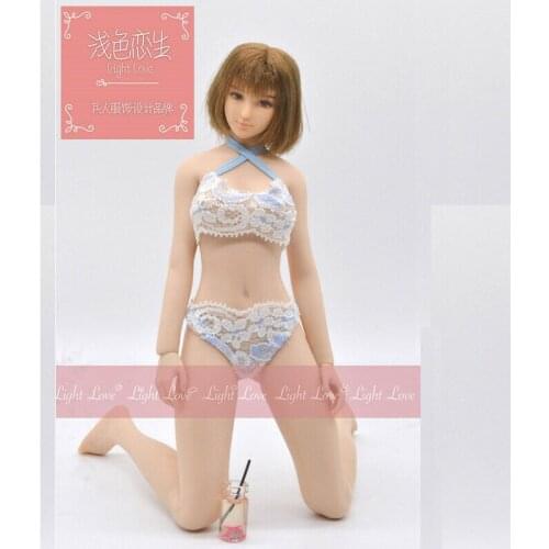 In Stock 1/6 Scale Lace Bra Briefs Underwear Clothes F 12" Female PH TBL JO UD Figure Body Toys