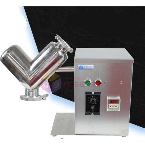 V- Type Small Experimental Mixer Lab V Shape Powder Mixer Dry Powder Mixing Machine V Type Blender VH-2 VH-5
