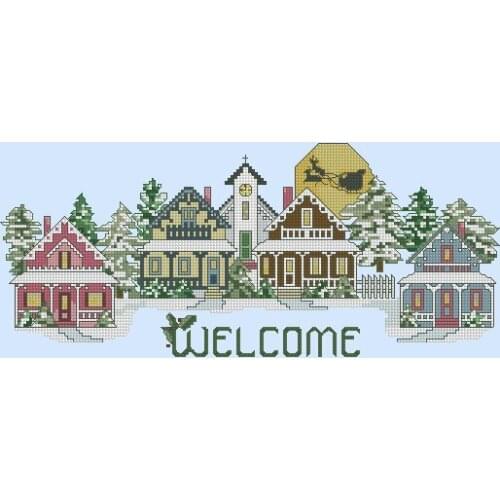 ZZ2387 For Needlework Kit NOT PRINTED Cross stich Painting Set Cross Stitch Kits Cross-stitch Embroidery Set Stitch Kits Cross