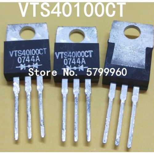 10pcs/lot VTS40100CT TO-220 40A 100V transistor