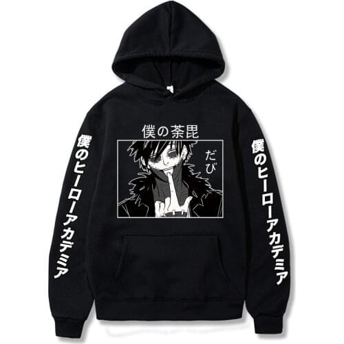 2021 Dabi Boku No My Hero Academia Hoodie Unisex Spring Autumn Men Cotton Sweatshirt Anime Hoodie Harajuku Tops