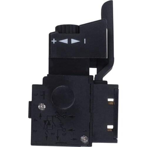 ABSF FA2-6/1BEK SPST Lock on Power Tool Trigger Button Switch Black