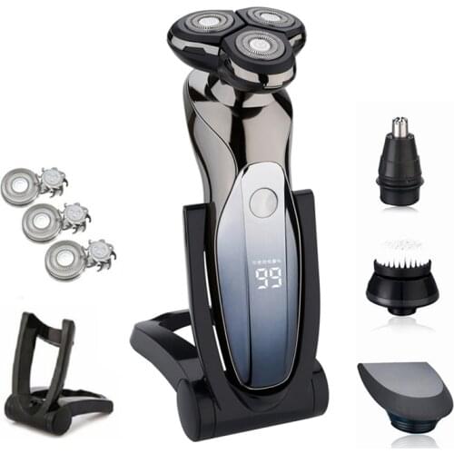 Electric Razor Electric Shaver Rechargeable Shaving Machine for Men Beard Razor Wet-Dry Dual Use Water Proof Fast Charging