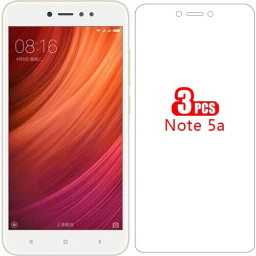 Case for xiaomi redmi note 5a prime cover screen protector tempered glass on ksiomi readmi note5a not 5 a a5 protective coque 9h
