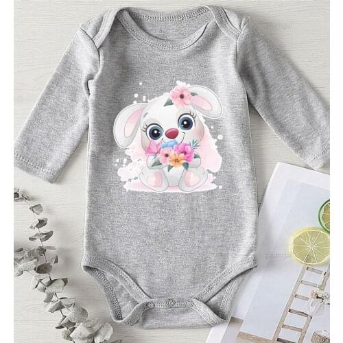 Cartoon Print Baby Stuff Newborn Clothing for Babies Toddler Winter Romper Children Jumpsuits Cotton Baby Shower Gifts