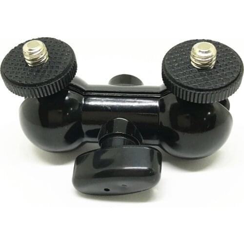 Tripod Heads Mini Ball Head with 1/4 Threaded for DSLR DV Camera 360 Degree Swivel Mini Ballhead Tripod Mount