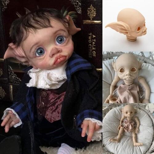 17inch Reborn Kit Tinky Fairy Doll Soft Touch Vinyl Reborn Baby Doll Kits Unpainted Unfinished Doll Parts NEW with Certificate