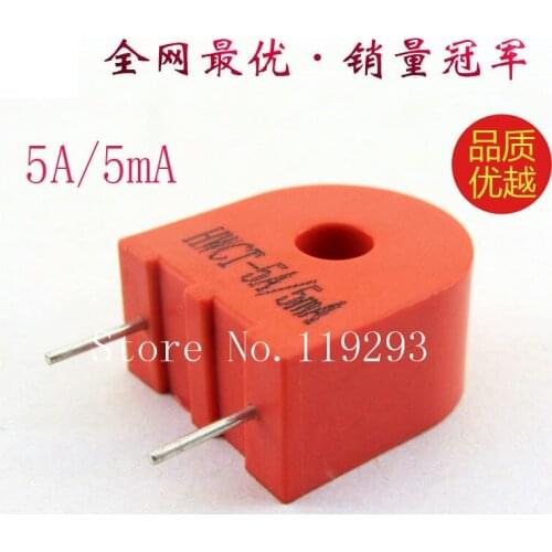 [LAN]Genuine national certification current transformer HWCT-5A / 5mA Micro Precision Current Transformer 0.1--50pcs/lot