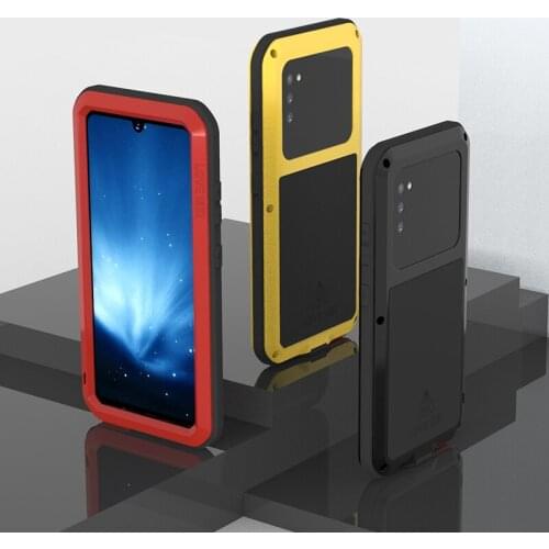 Powerful 360 Heavy Duty Phone Case for Samsung Galaxy A41 Shock Dirt Proof Water Resistant Metal Armor Cover Phone Case Coque