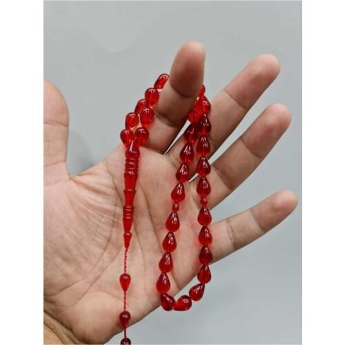Islamic Tasbih Muslim Rosary Beads 33 Prayer Rosary For Men Bracelet For Men Accessory amber oltu amber stone Handmade Turkey