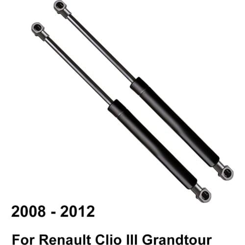 Tailgate Gas Spring Strut Lift Cylinder Support 8200583852 2931XW for Renault Clio III Grandtour ( 2008 - 2012 ) ( Pack of 2 )